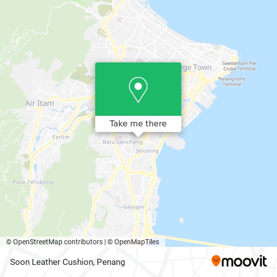 Soon Leather Cushion map
