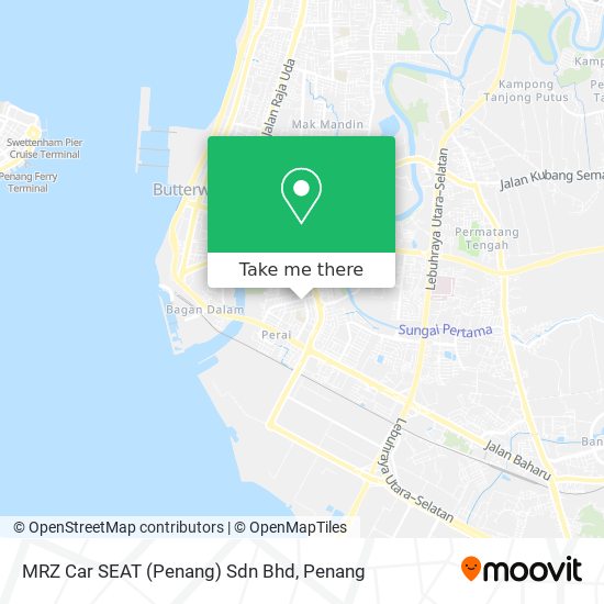 Peta MRZ Car SEAT (Penang) Sdn Bhd