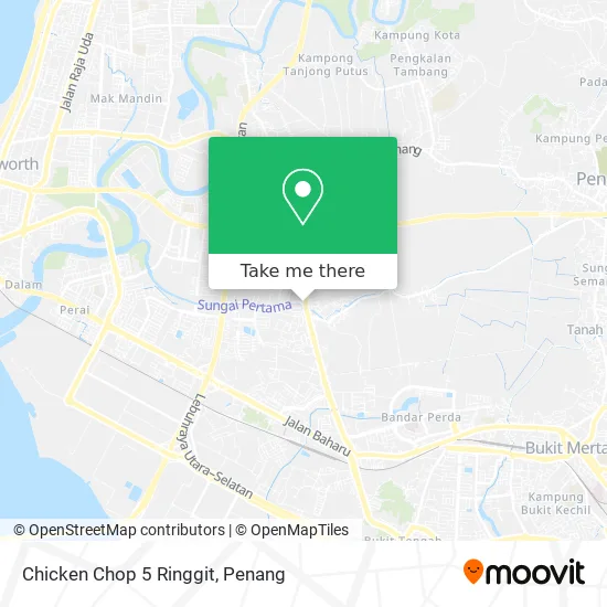 Chicken Chop 5 Ringgit map