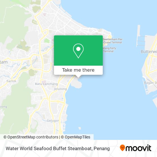 Water World Seafood Buffet Steamboat map