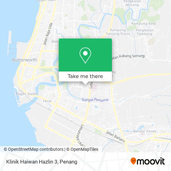 Klinik Haiwan Hazlin 3 map