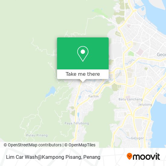 Lim Car Wash@Kampong Pisang map