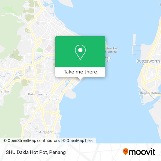 SHU Daxia Hot Pot map