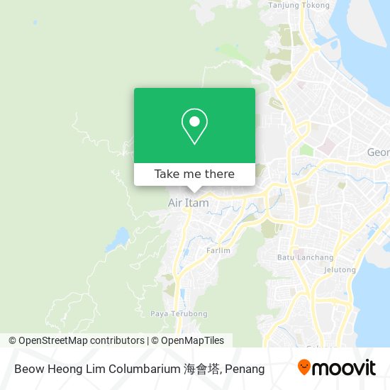 Beow Heong Lim Columbarium 海會塔 map