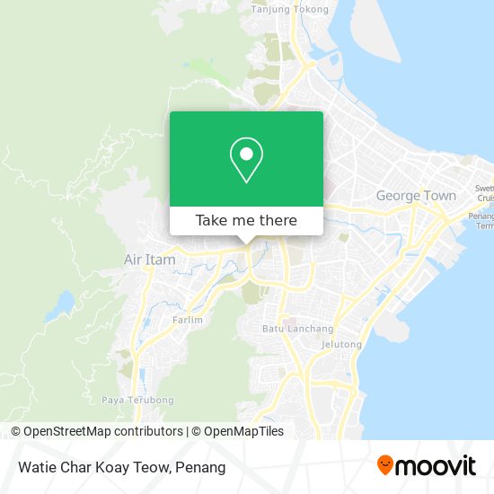 Watie Char Koay Teow map