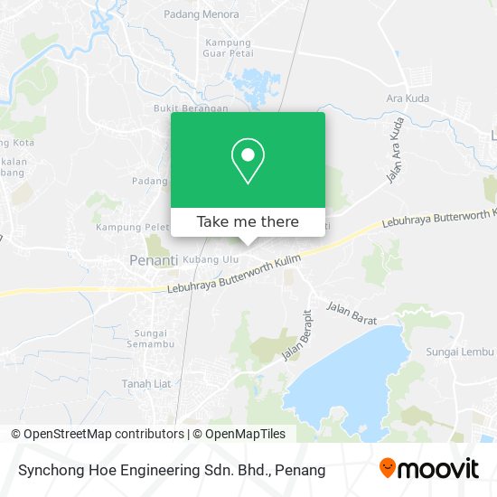 Synchong Hoe Engineering Sdn. Bhd. map
