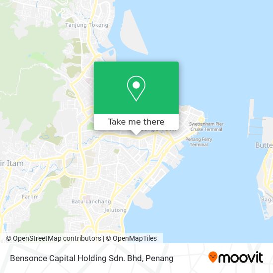 Bensonce Capital Holding Sdn. Bhd map