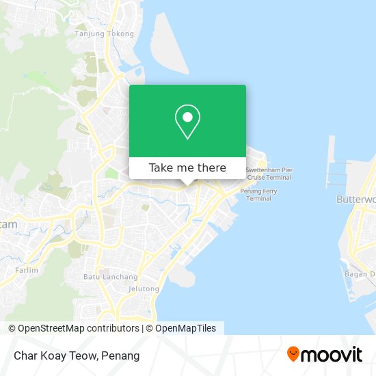 Char Koay Teow map