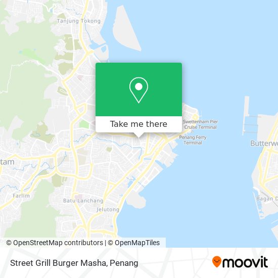Street Grill Burger Masha map