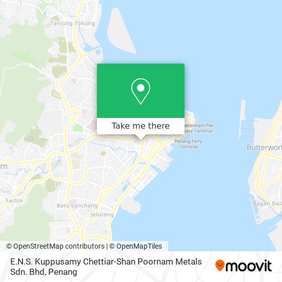 E.N.S. Kuppusamy Chettiar-Shan Poornam Metals Sdn. Bhd map
