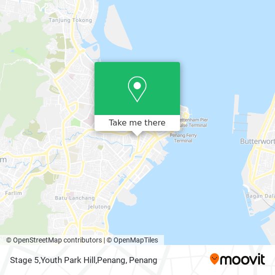 Stage 5,Youth Park Hill,Penang map