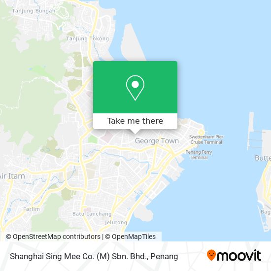 Peta Shanghai Sing Mee Co. (M) Sbn. Bhd.