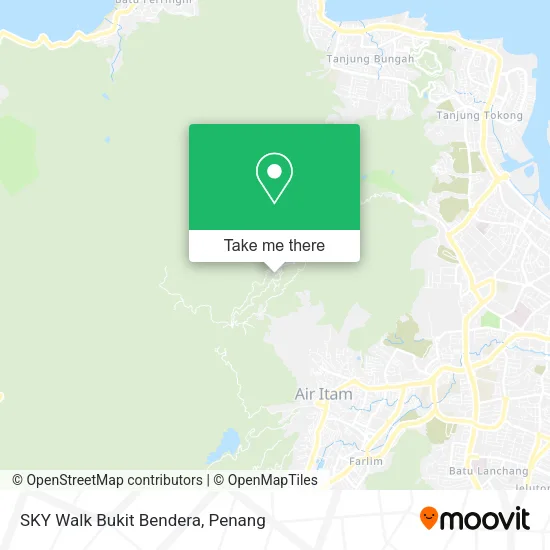 SKY Walk Bukit Bendera map