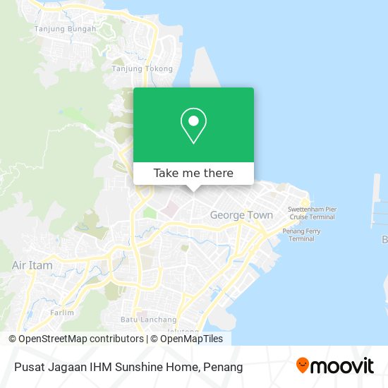 Peta Pusat Jagaan IHM Sunshine Home