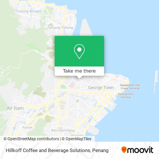 Hillkoff Coffee and Beverage Solutions map