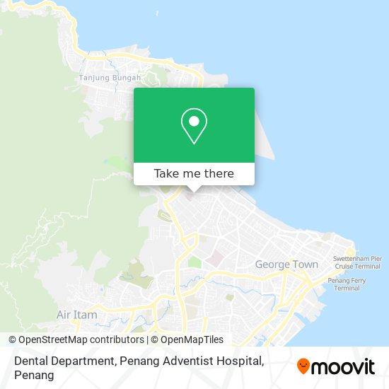 Dental Department, Penang Adventist Hospital map