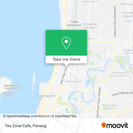 Tea Zone Cafe map