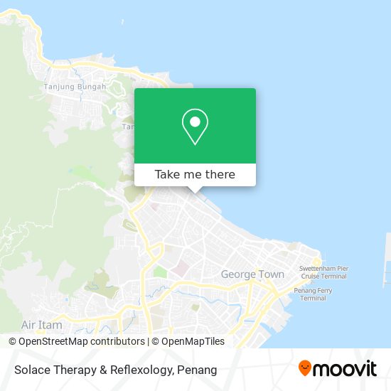 Solace Therapy & Reflexology map