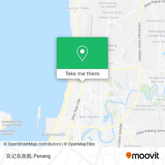 良记东炎面 map