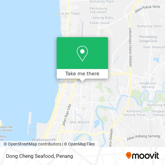 Dong Cheng Seafood map