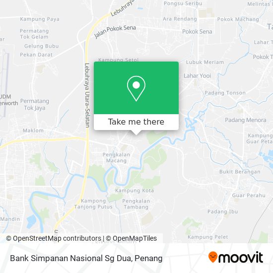 Peta Bank Simpanan Nasional Sg Dua