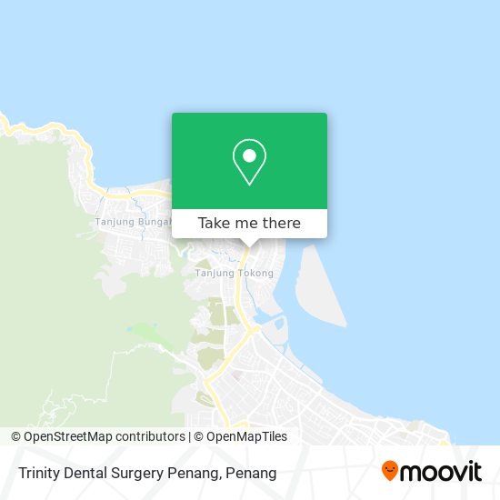 Trinity Dental Surgery Penang map