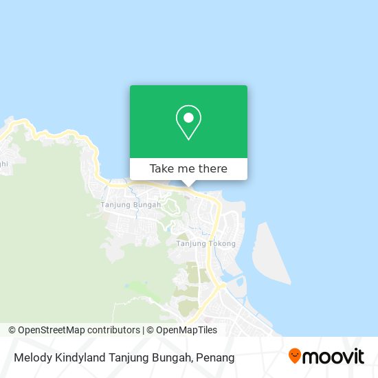Peta Melody Kindyland Tanjung Bungah