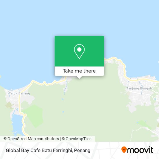 Peta Global Bay Cafe Batu Ferringhi