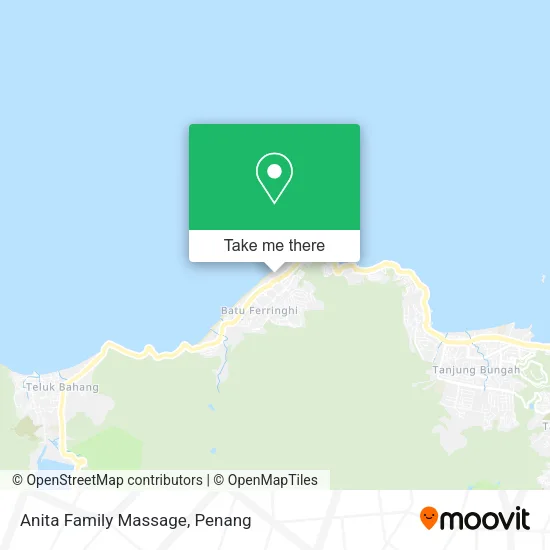 Anita Family Massage map