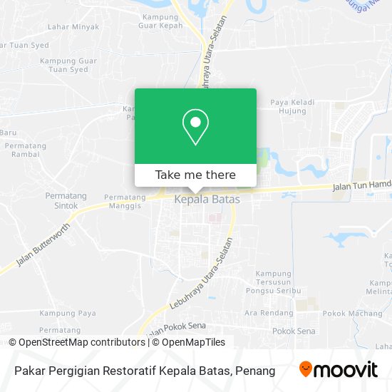 Peta Pakar Pergigian Restoratif Kepala Batas