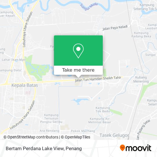 Peta Bertam Perdana Lake View