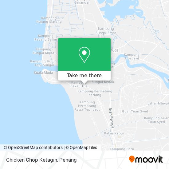 Chicken Chop Ketagih map