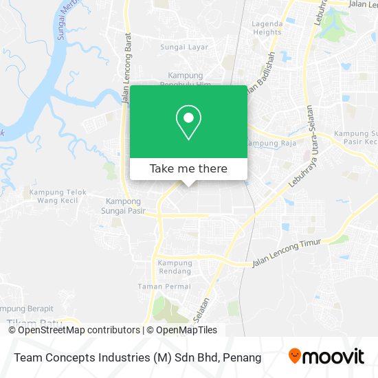 Team Concepts Industries (M) Sdn Bhd map