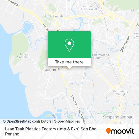 Lean Teak Plastics Factory (Imp & Exp) Sdn Bhd map