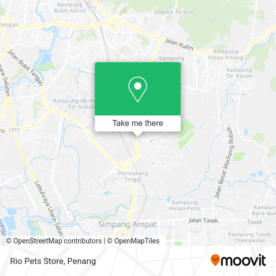 Rio Pets Store map