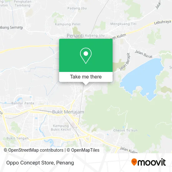 Oppo Concept Store map