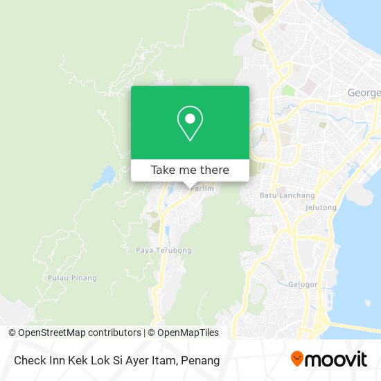 Peta Check Inn Kek Lok Si Ayer Itam