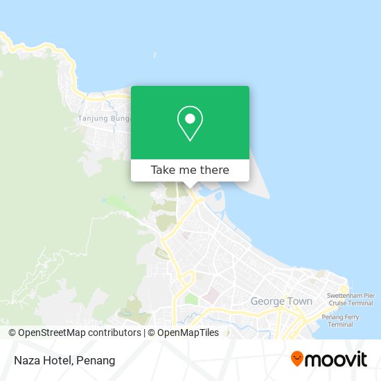 Naza Hotel map