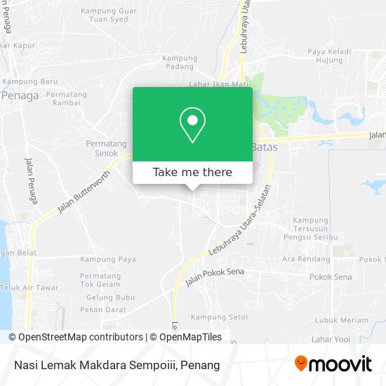 Nasi Lemak Makdara Sempoiii map