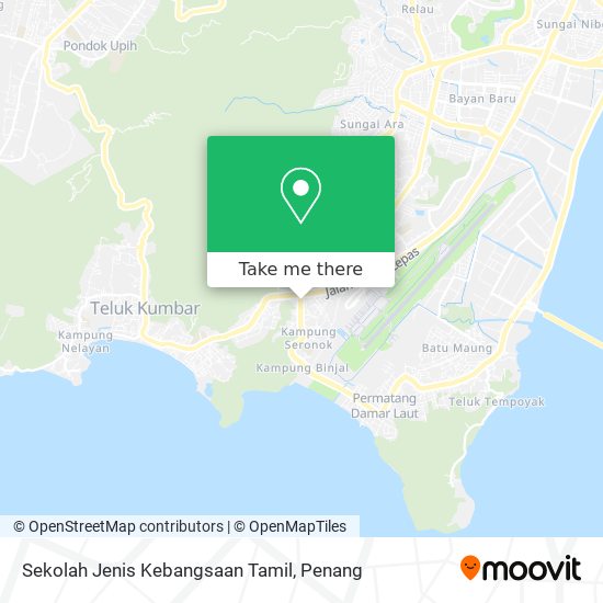 Sekolah Jenis Kebangsaan Tamil map