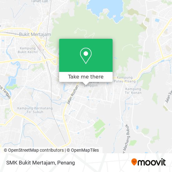SMK Bukit Mertajam map