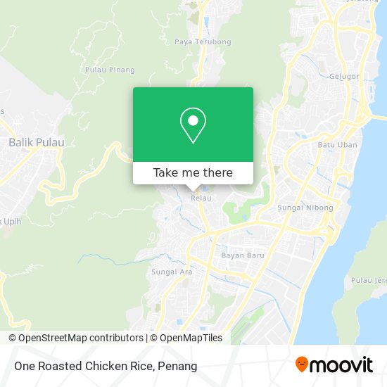 One Roasted Chicken Rice map