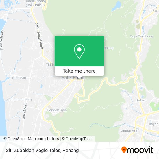 Siti Zubaidah Vegie Tales map