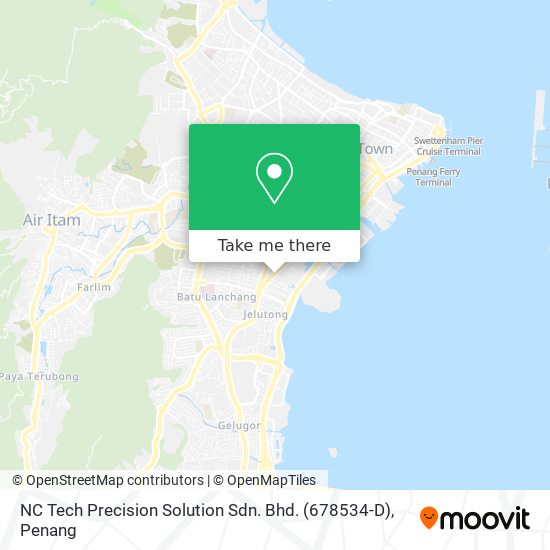 NC Tech Precision Solution Sdn. Bhd. (678534-D) map