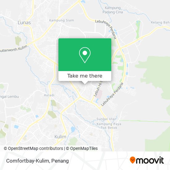Comfortbay-Kulim map