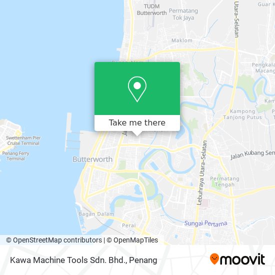 Kawa Machine Tools Sdn. Bhd. map