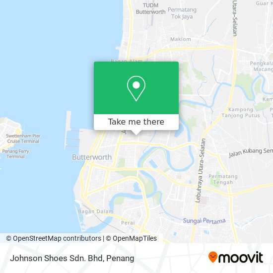 Johnson Shoes Sdn. Bhd map