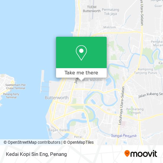 Kedai Kopi Sin Eng map