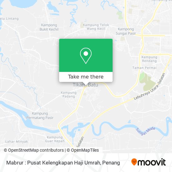 Mabrur : Pusat Kelengkapan Haji Umrah map