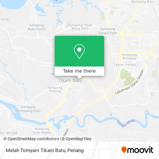 Peta Melah Tomyam Tikam Batu